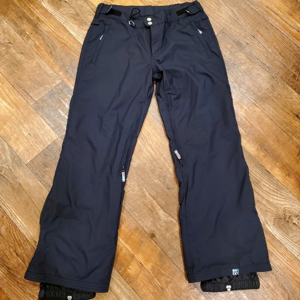 ❄Roxy black snowboard snow pants size Large